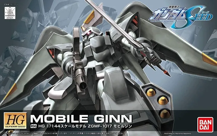 GUNDAM - HG R06 Mobile Ginn Gundam ZGMF-1017 1/144 - Model Kit